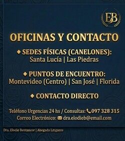 Estudio Jurídico - Dra. Elodie Bentancor - Abogada | Penal y Familia Dra. Elodie Bentancor