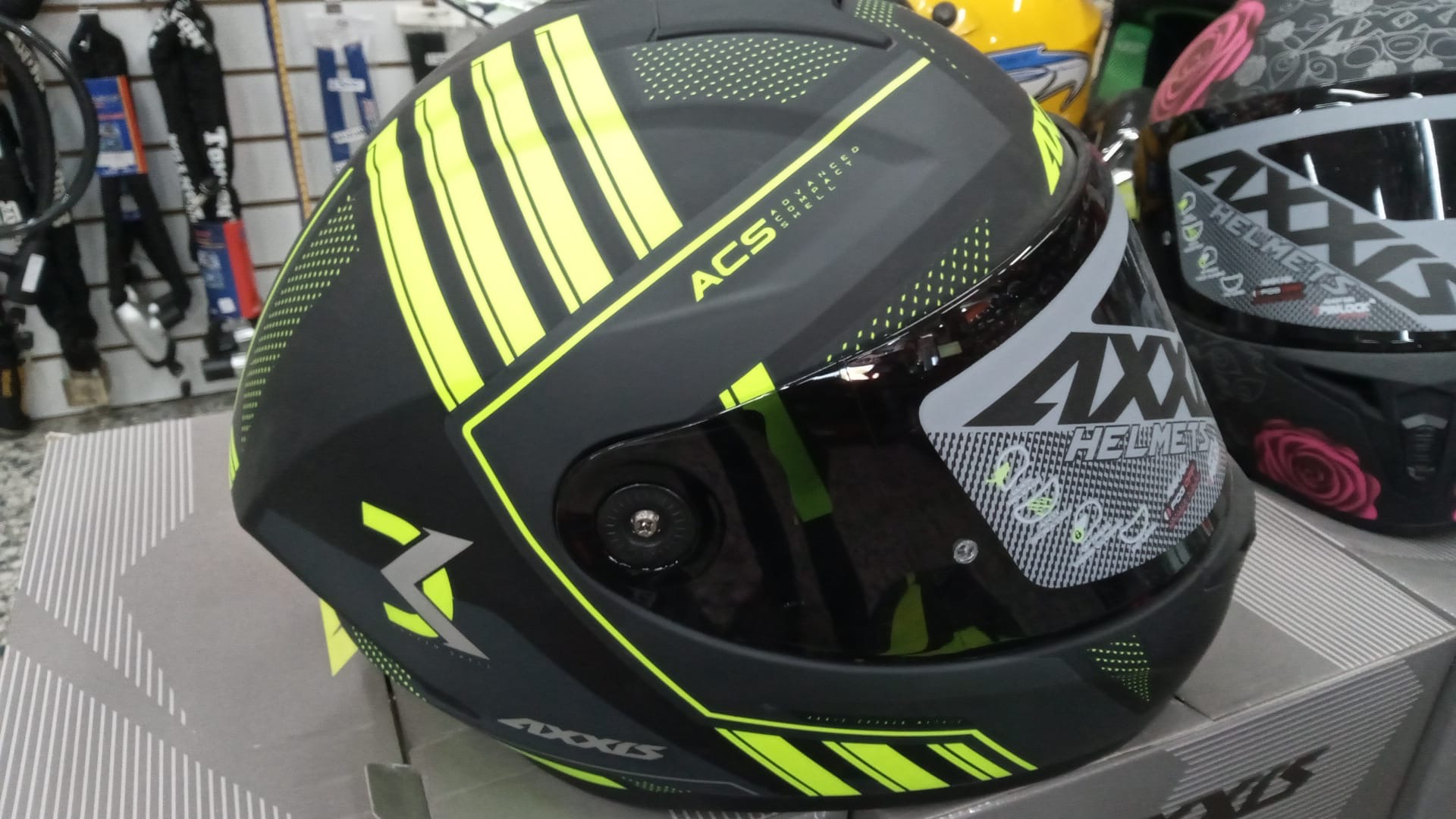 OK MOTOS 2 Cascos AXXIS 