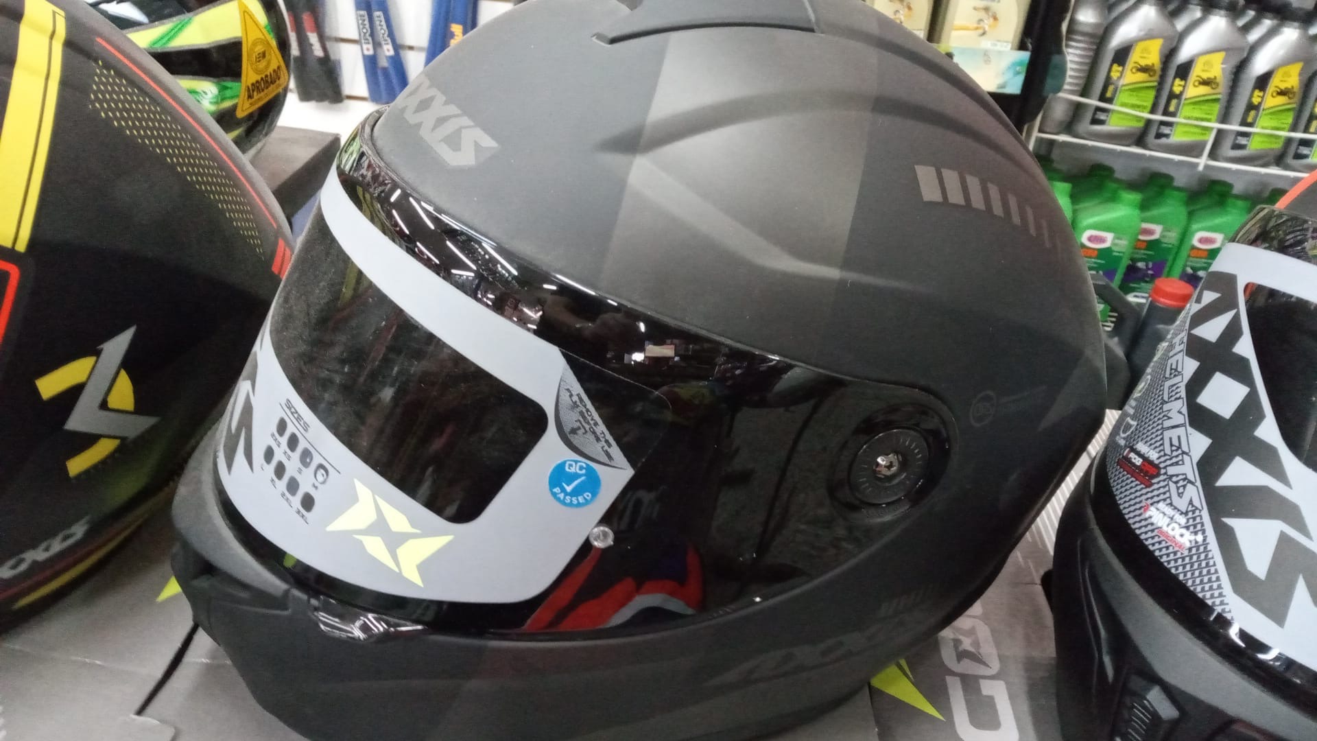 OK MOTOS 2 Cascos AXXIS 