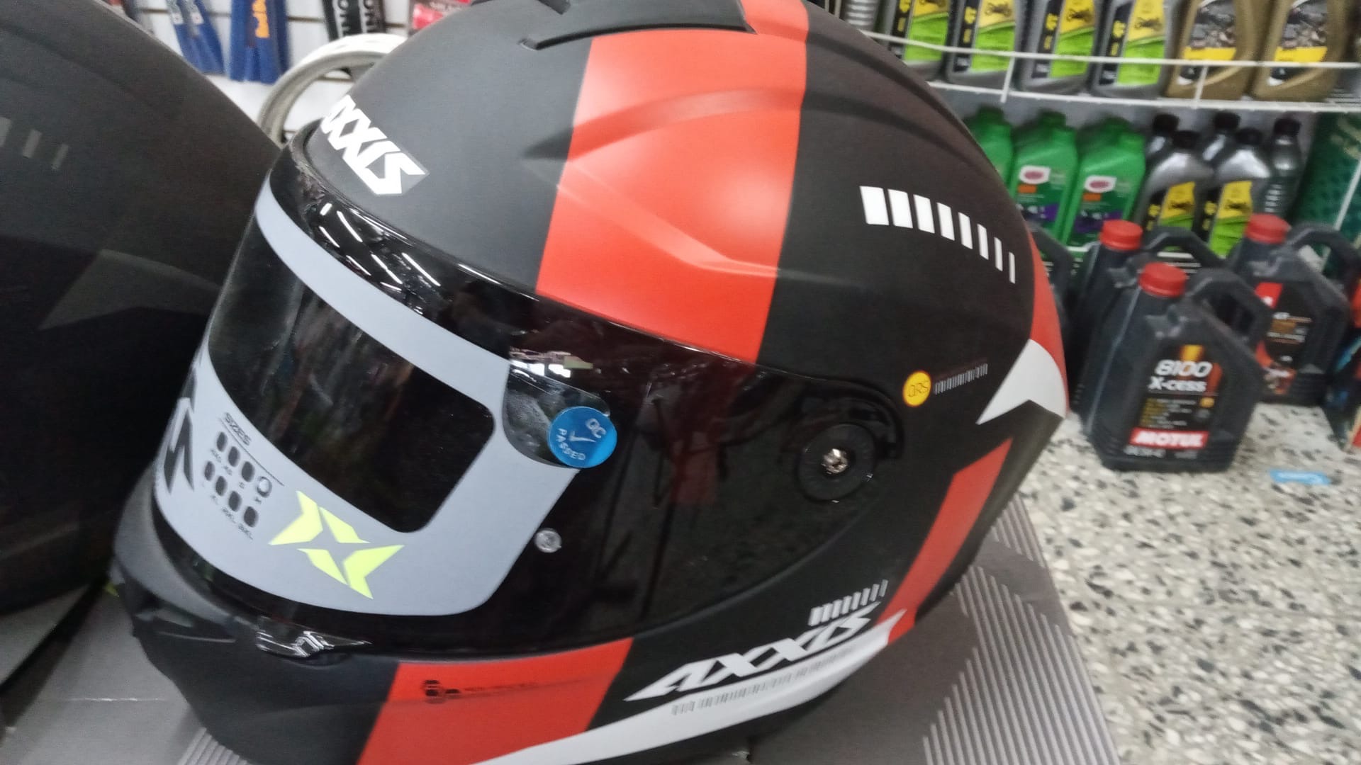 OK MOTOS 2 Cascos AXXIS 