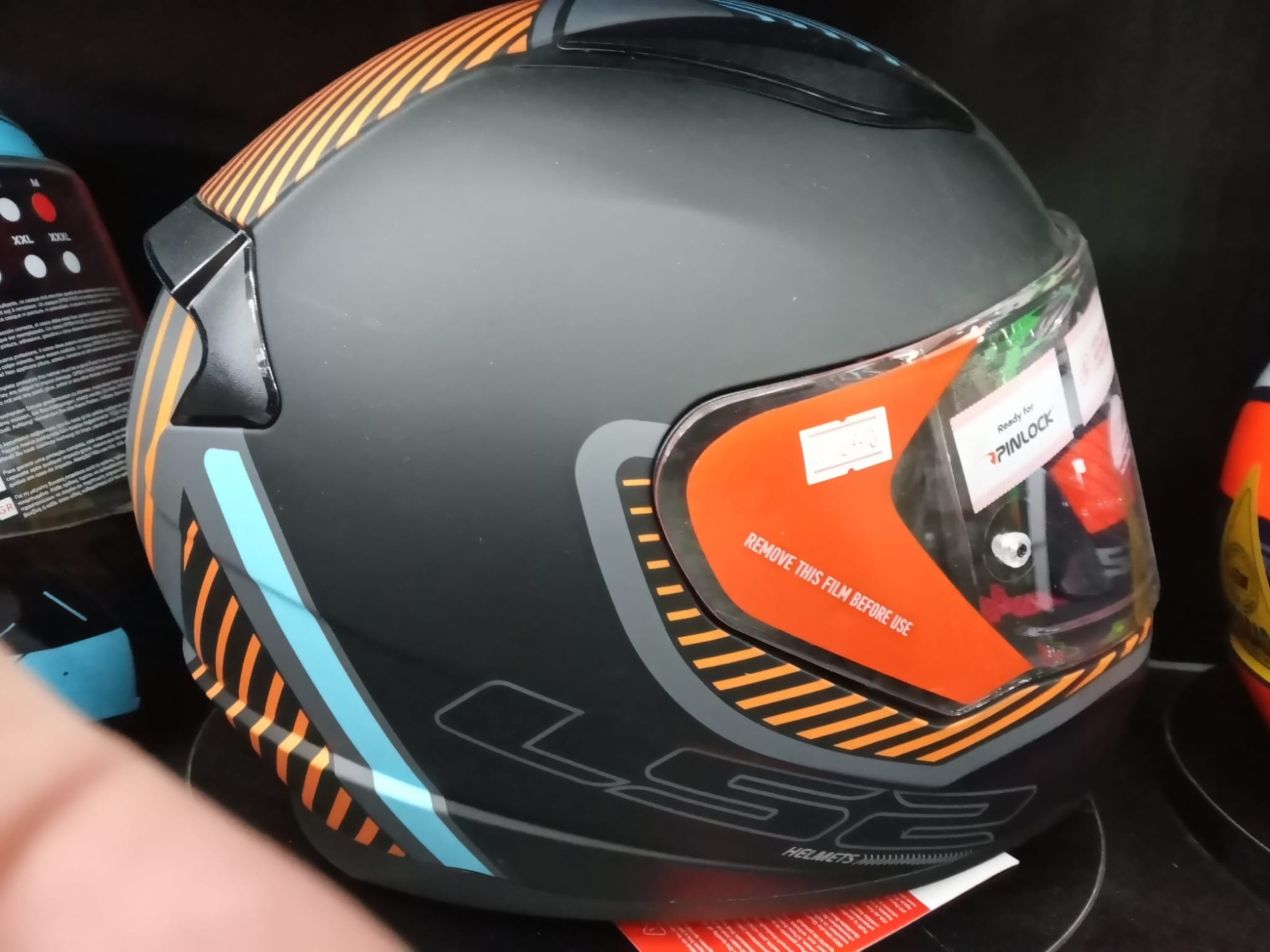 OK MOTOS 2 Cascos LS2 
