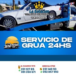 LA ESTACIÓN MULTISERVICIO SERVICIO DE GRUA 24 HS LA ESTACIÓN MULTISERVICIO SERVICIO DE GRUA 24 H