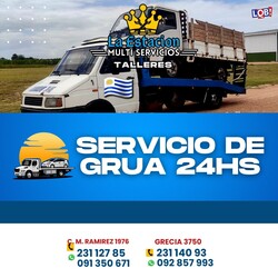 LA ESTACIÓN MULTISERVICIO SERVICIO DE GRUA 24 HS LA ESTACIÓN MULTISERVICIO SERVICIO DE GRUA 24 H