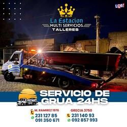 LA ESTACIÓN MULTISERVICIO SERVICIO DE GRUA 24 HS LA ESTACIÓN MULTISERVICIO SERVICIO DE GRUA 24 H