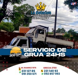 LA ESTACIÓN MULTISERVICIO SERVICIO DE GRUA 24 HS LA ESTACIÓN MULTISERVICIO SERVICIO DE GRUA 24 H