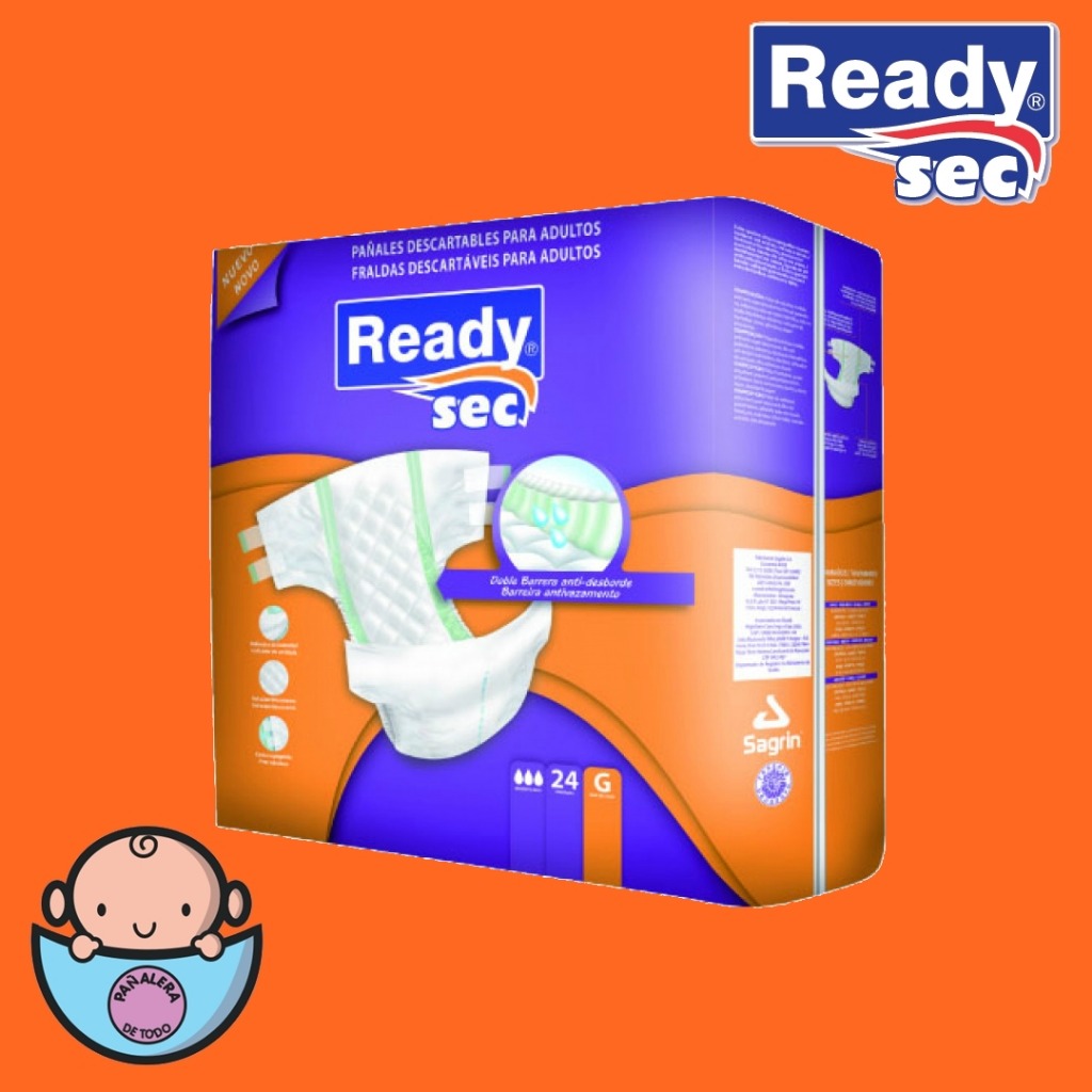 PAÑALERA DE TODO Ready Sec G x24 Ready Sec G x24 $399