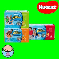 PAÑALERA DE TODO Huggies para Piscina talles P, M y G