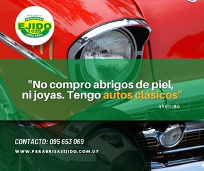 PARABRISAS EJIDO AUTOS CLASICOS