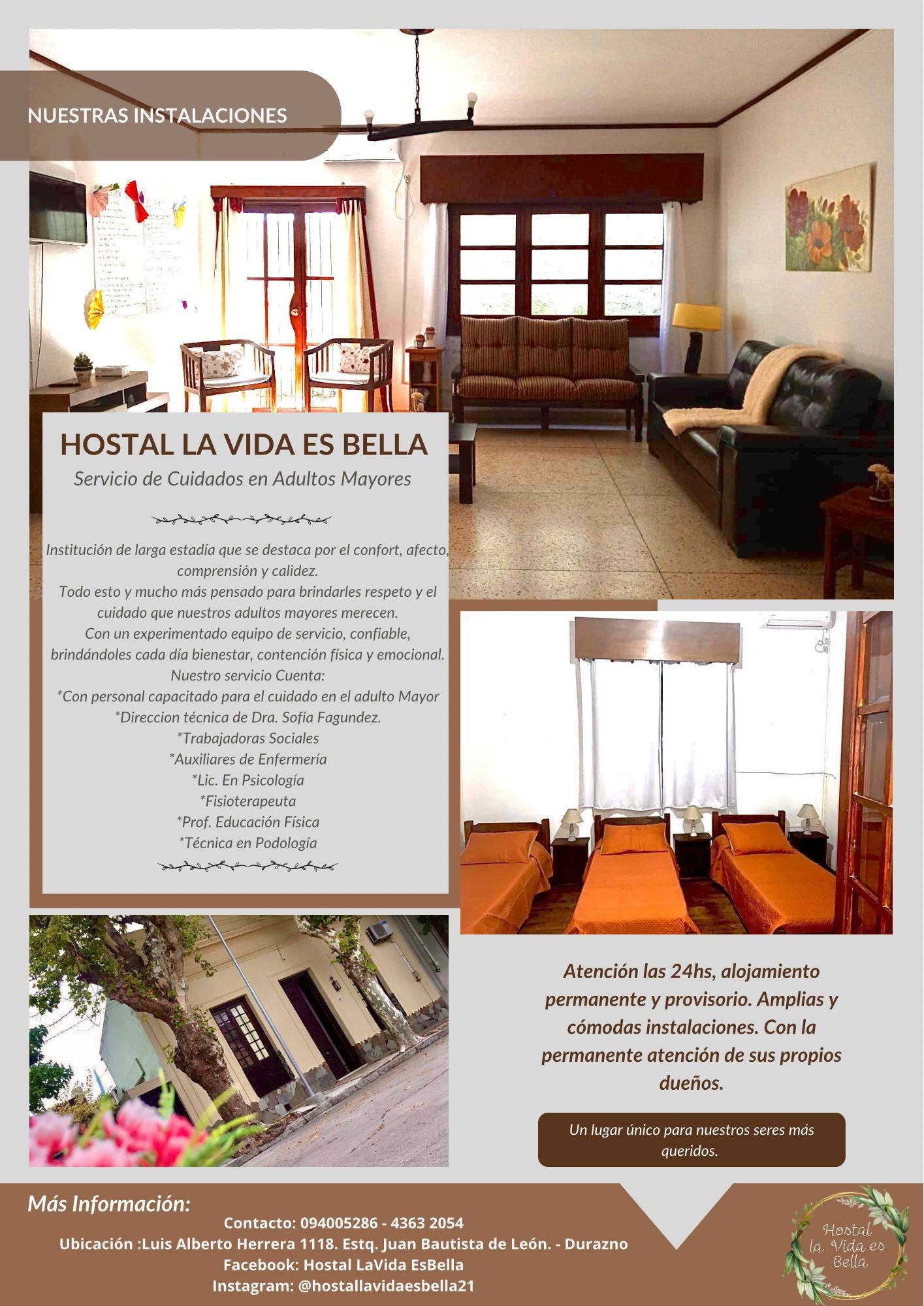 HOSTAL LA VIDA ES BELLA  