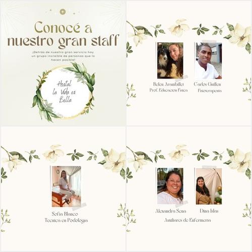 NUESTRO EQUIPO HOSTAL LA VIDA ES BELLA