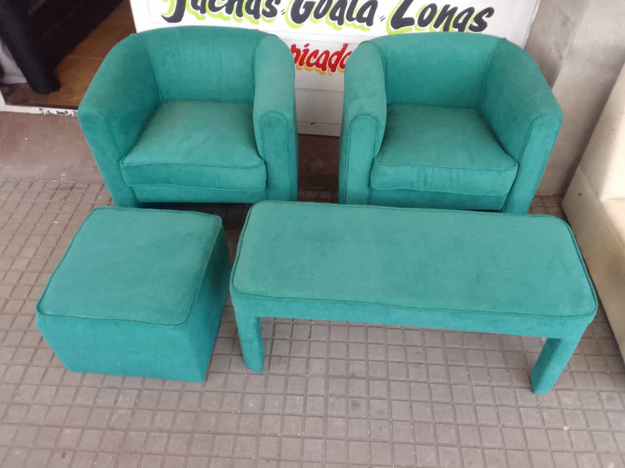 TAPICERÍA INDUSTRIAL Juego de living 