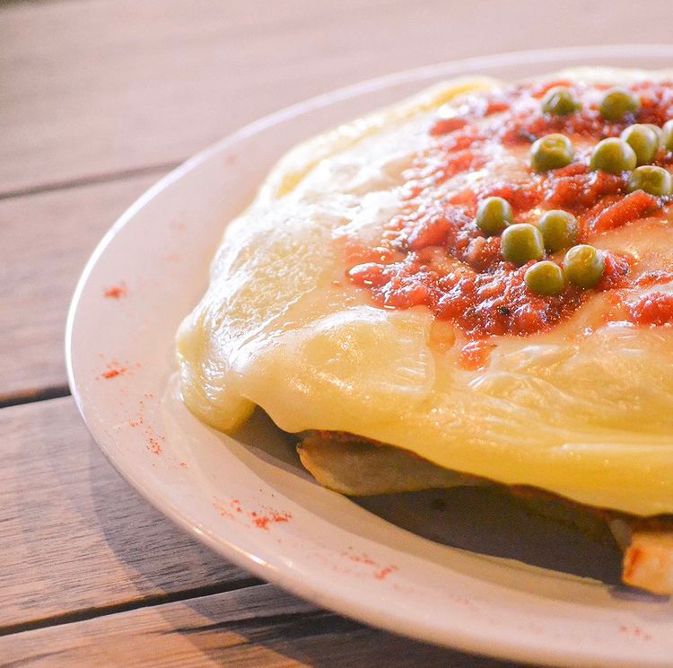 RODELU PIZZERIA Milanesa napolitana 