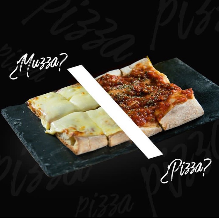RODELU PIZZERIA Muzza y Pizza 