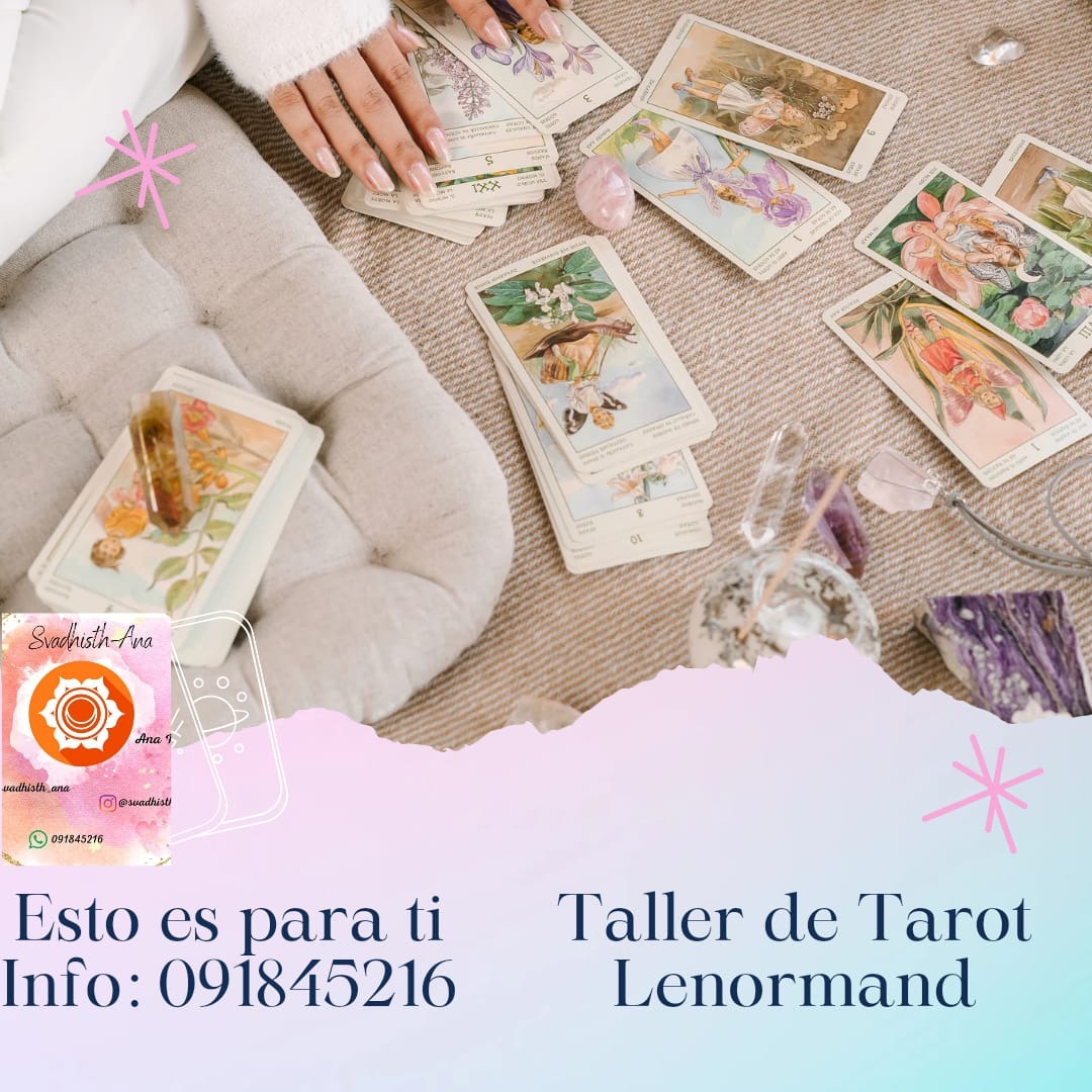 Ana Mieres ANA MIERES  Taller de tarot Lenormand