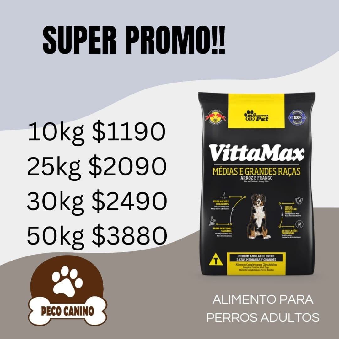 PECO CANINO PECO CANINO Alimento para perros 
VittaMax