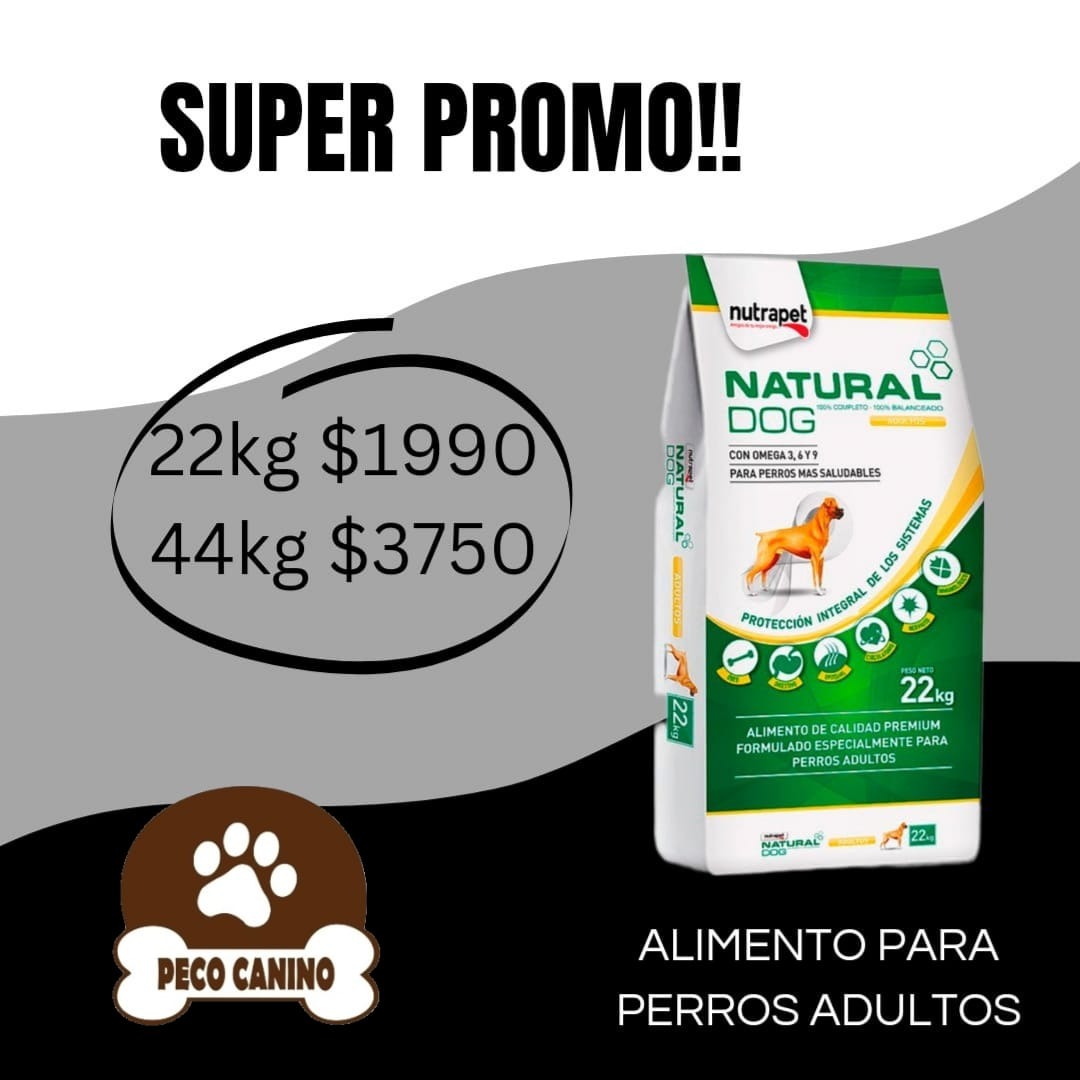 PECO CANINO PECO CANINO Alimento para perros 
Natural Dog