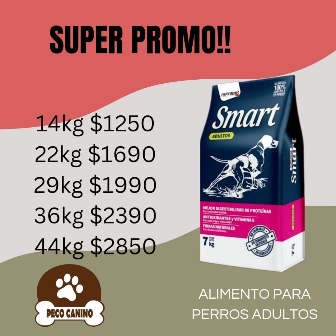 PECO CANINO PECO CANINO Alimento para perros 
Smart