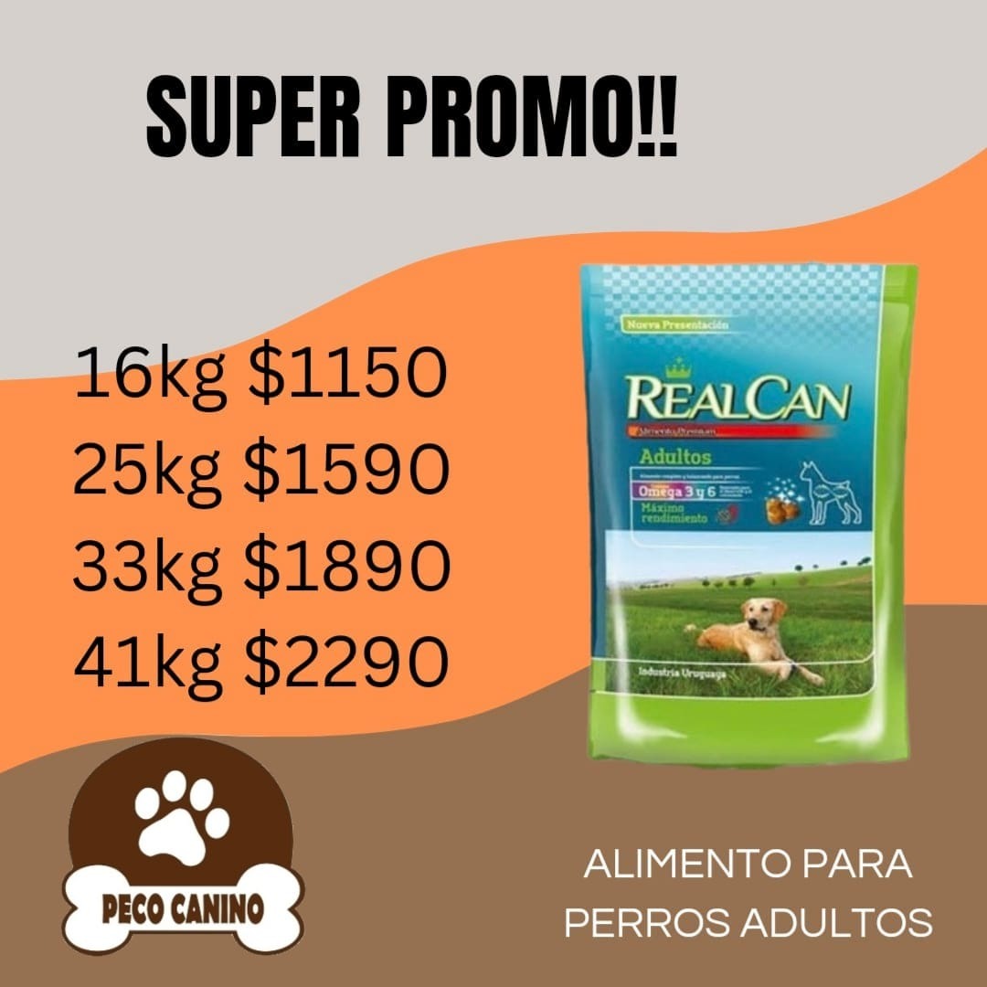 PECO CANINO PECO CANINO Alimento para perros 
RealCan
