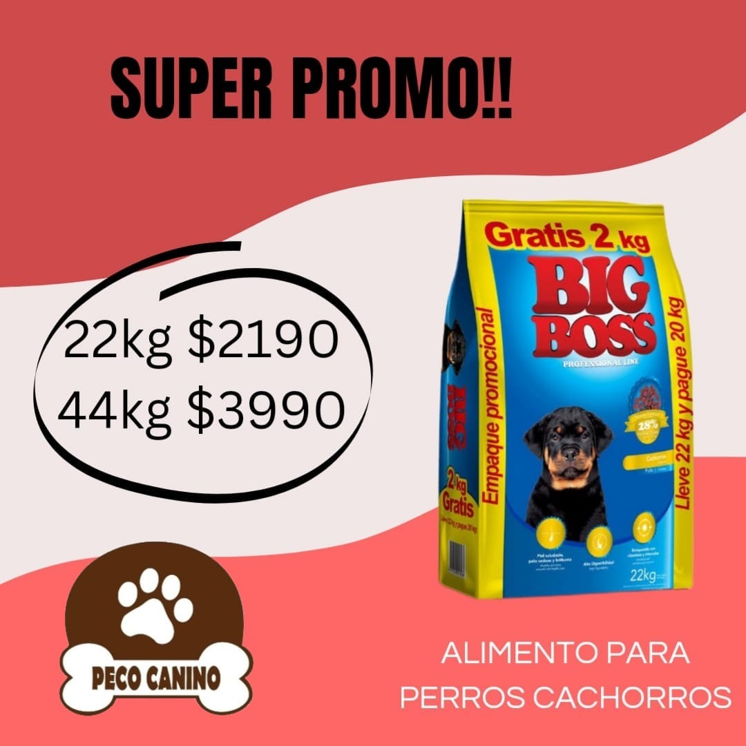 PECO CANINO PECO CANINO Alimento para perros 
Big Boss