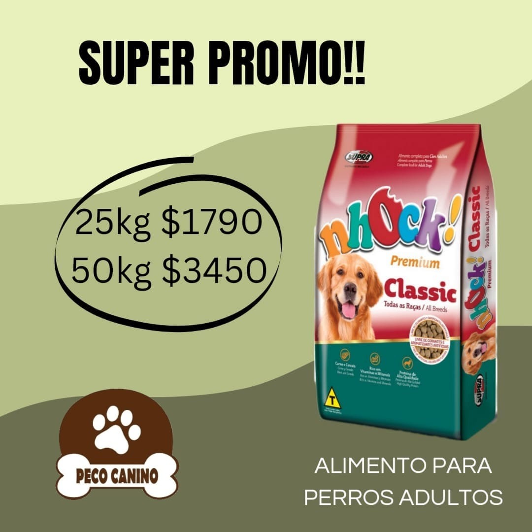 PECO CANINO PECO CANINO Alimento para perros 
Nhock