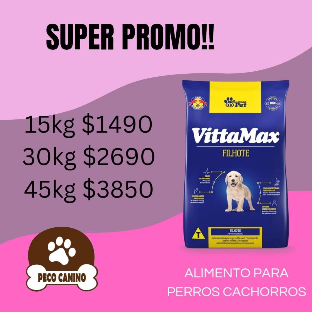 PECO CANINO PECO CANINO Alimento para perros 
VittaMax
