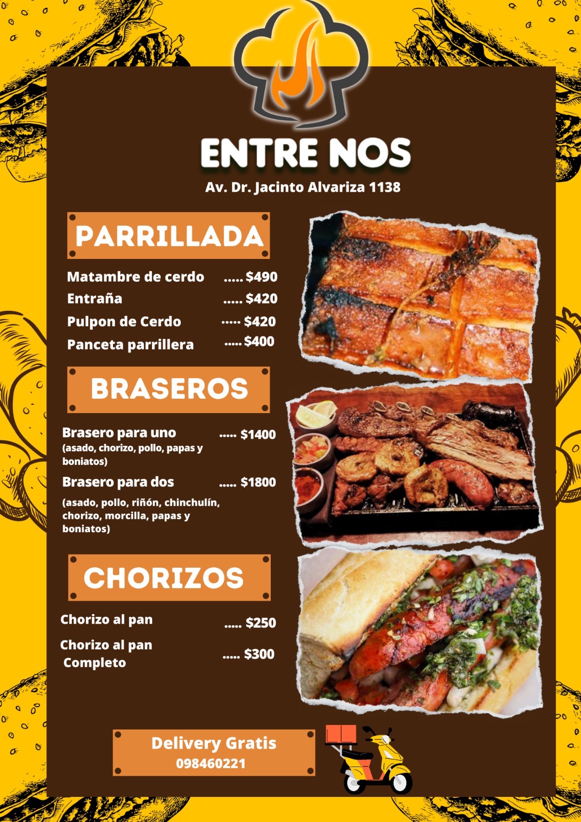 PARRILLADA ENTRE NOS Opciones para compartir en familia 