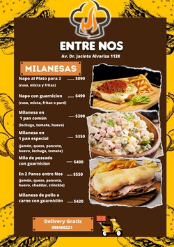 PARRILLADA ENTRE NOS Milanesas