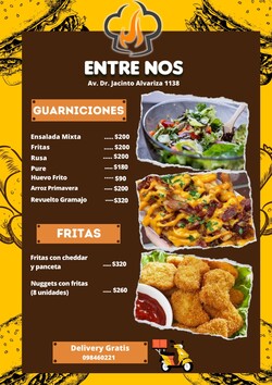 PARRILLADA ENTRE NOS Guarniciones - Fritas