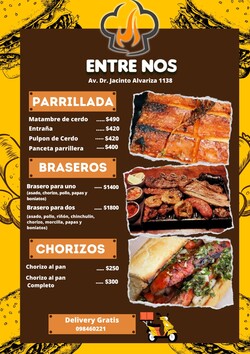 PARRILLADA ENTRE NOS Opciones para compartir en familia
