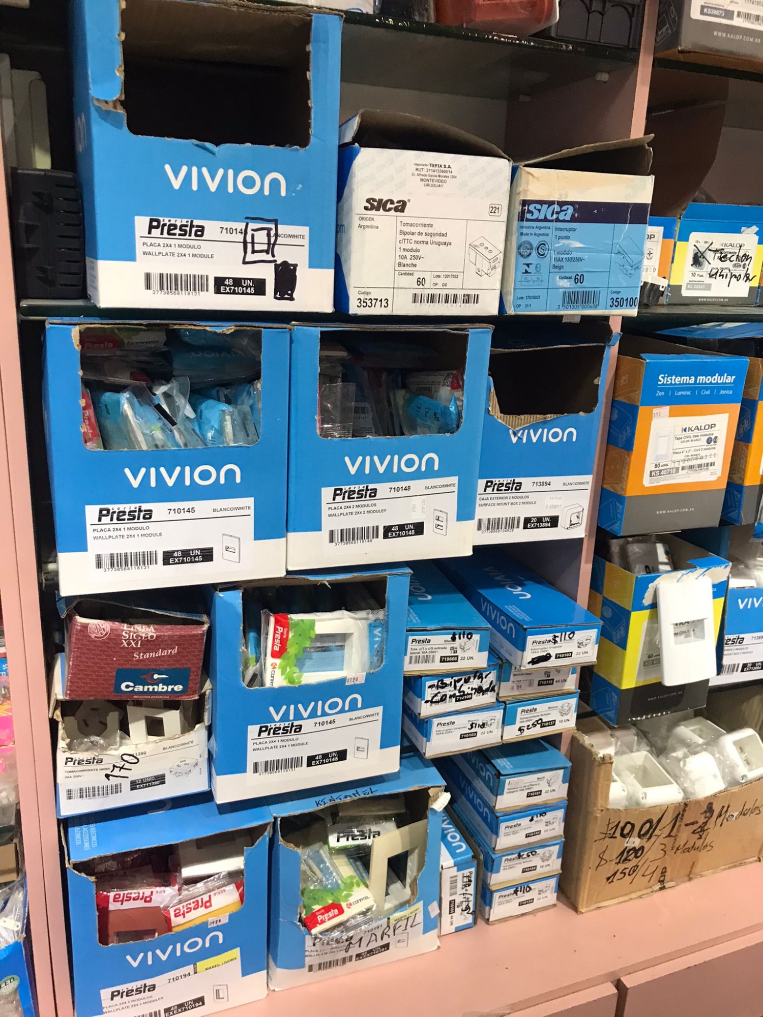 ELECTRICEL CHUY Insumos eléctricos Placas