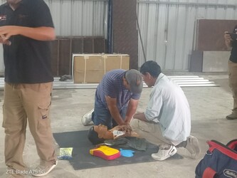 Prevencionista Hugo Posadas 