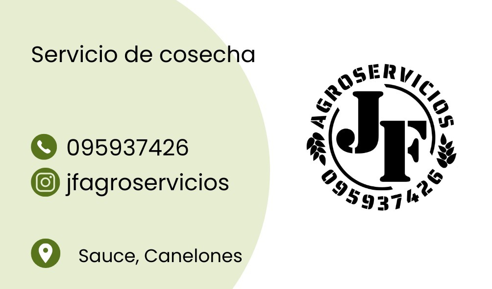 Agroservicios JF Agroservicios JF MOVIMIENTOS TIERRA
SERVICIOS AGROPECUARIOS