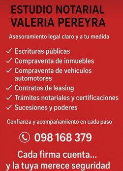 ESTUDIO NOTARIAL VALERIA PEREYRA 