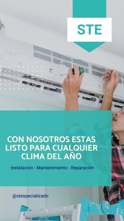 STE SERVICIO TÉCNICO ESPECIALIZADO AIRE ACONDICIONADO