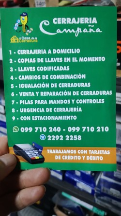 Cerrajeria Campaña Pando Servicios 