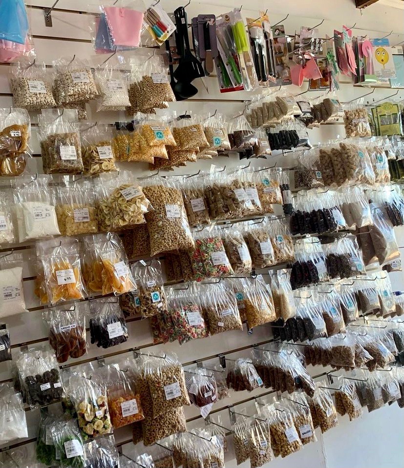 SANO Y NUTRI  Frutos secos - Harina - Semillas - Granos - Miel -