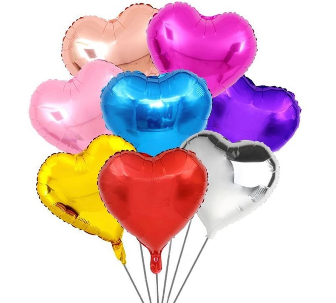 DECOPLAST Globos con forma de corazón  