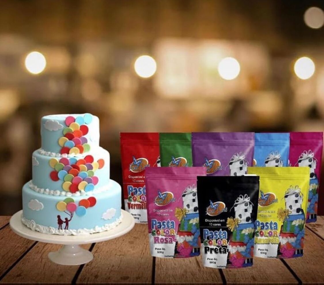 DECOPLAST Pasta americana, varios colores 