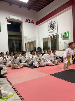 ESCUELA DE TAEKWONDO ZIYOU ATA Trabajando Respeto