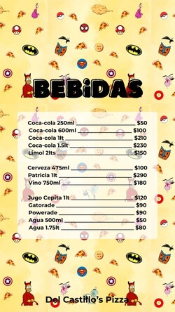 Del Castillo's Pizza y Mas Del Castillo Pizzas