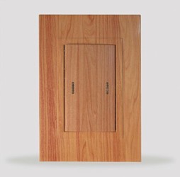 KATO ELECTRICIDAD E ILUMINACIÓN Plaquetas zen en madera