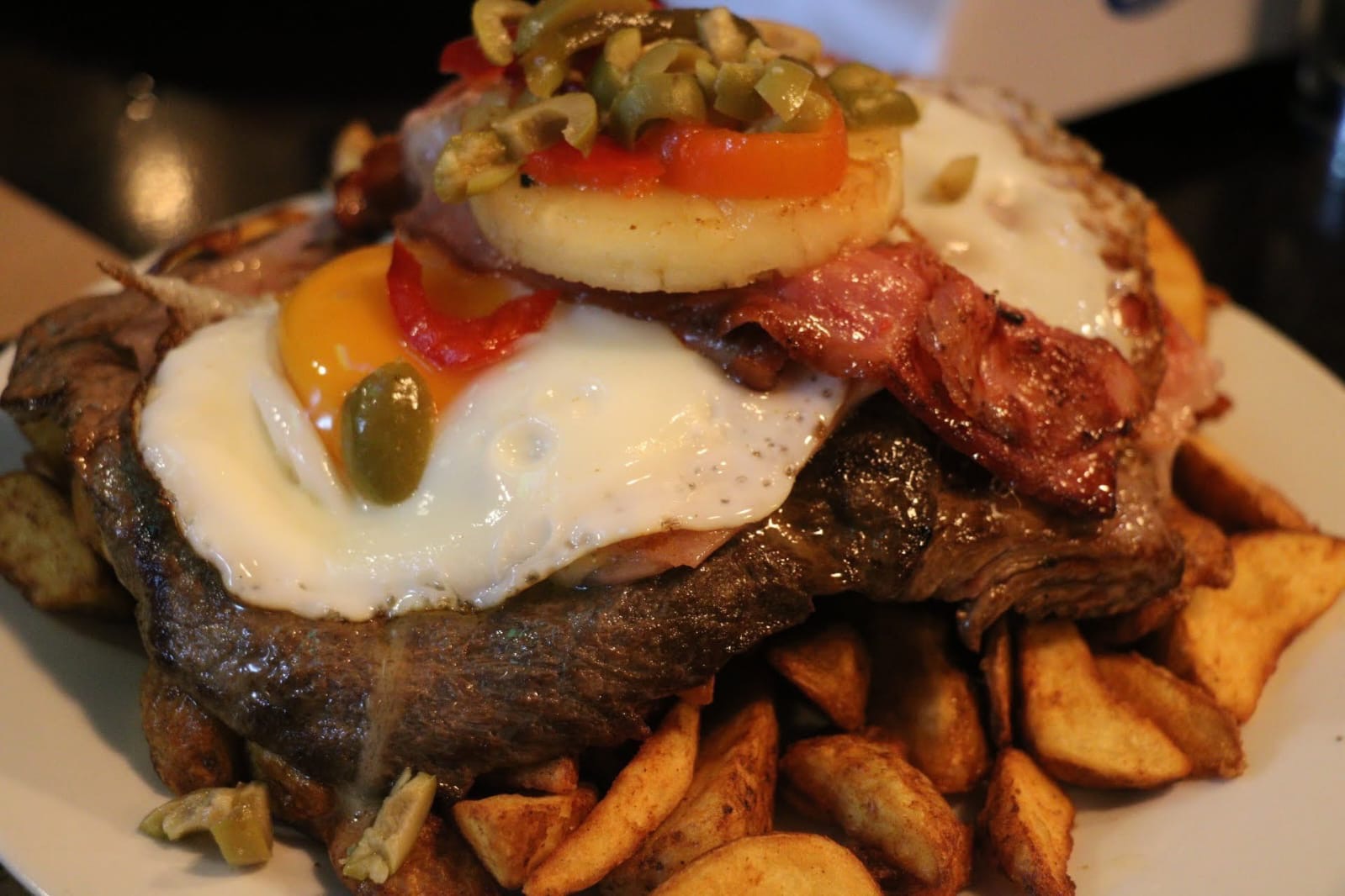 RINCONADA PIZZA-BAR Chivito al plato 