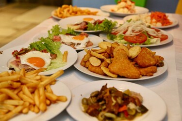 RINCONADA PIZZA-BAR Variedad de platos