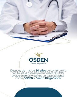 OSDEN CENTRO DIAGNÓSTICO DE DENSITOMETRÍA OSEA COLONIA 