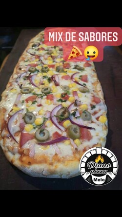 PIANO PIZZA DELIVERY  Pizzas x metro solo muzza y con sabores