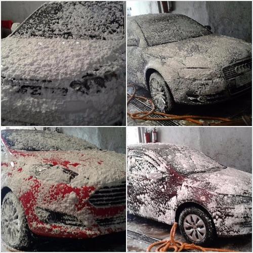 LAVADO CON ESPUMA EN TOP RACE TOP RACE