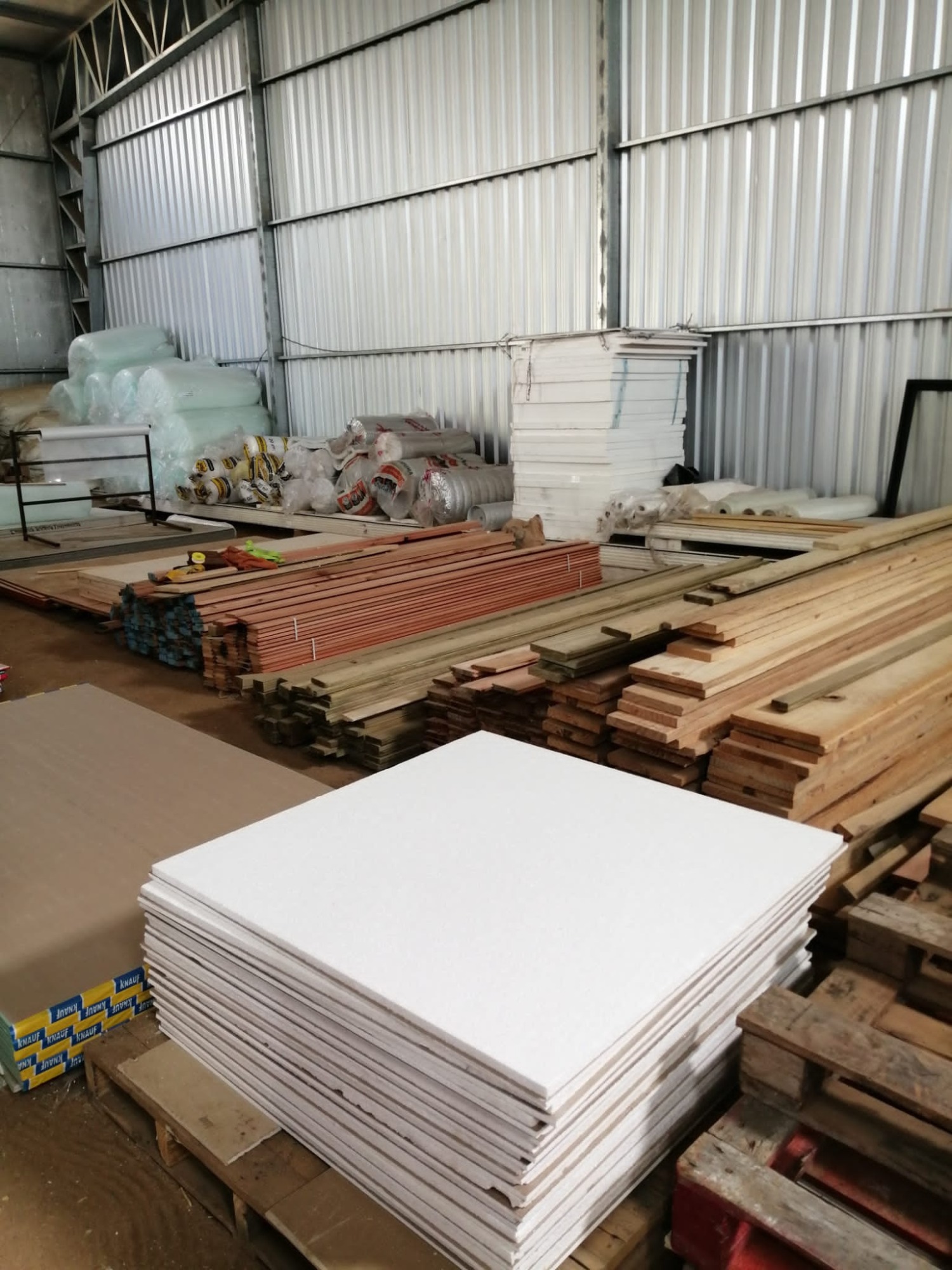 DRYWALL CENTER Tablas de madera 