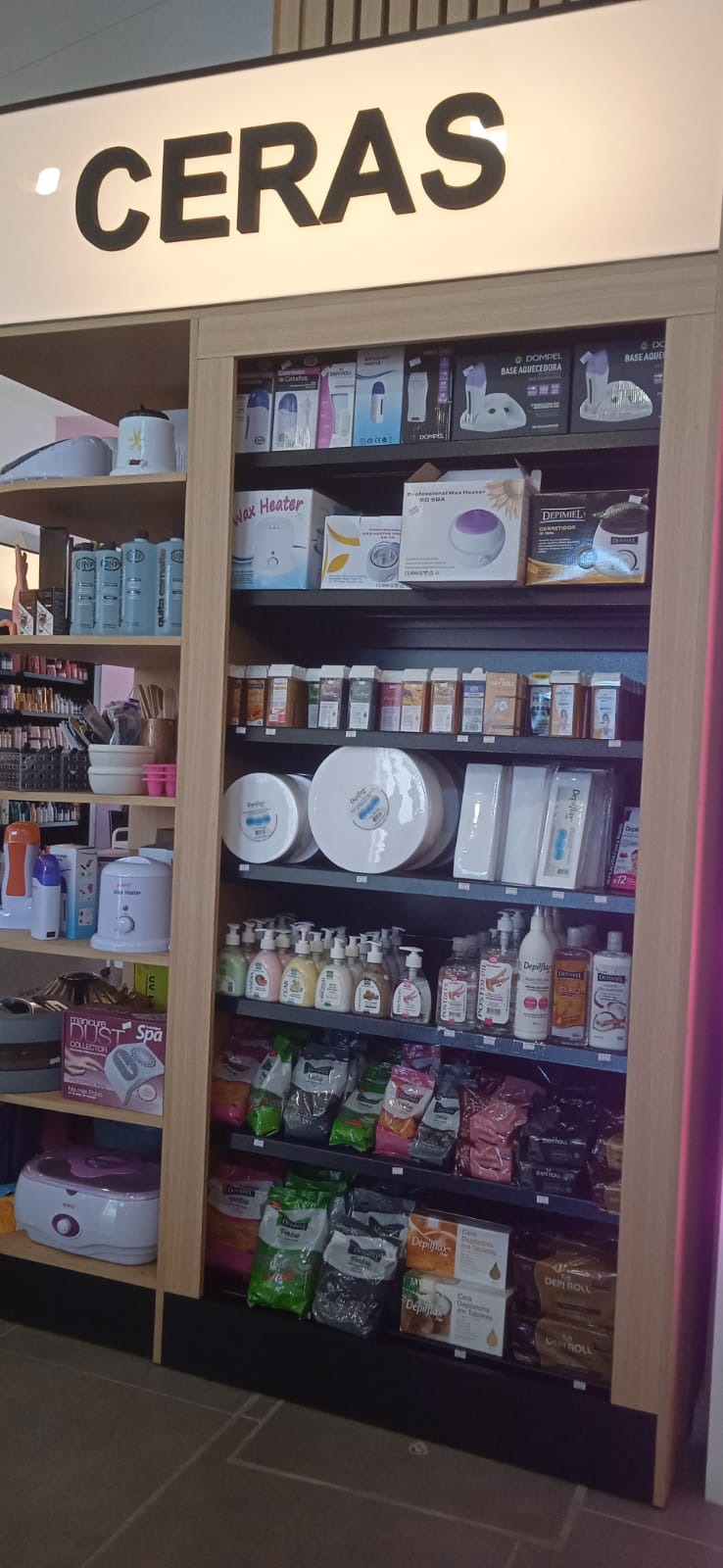 D'MUJERES DISTRIBUCIONES D'MUJERES DISTRIBUCIONES Ceras depilatorias