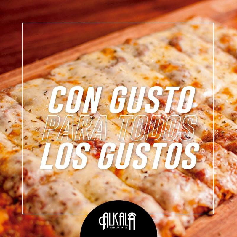 ALKALA Pizzas con gustos 