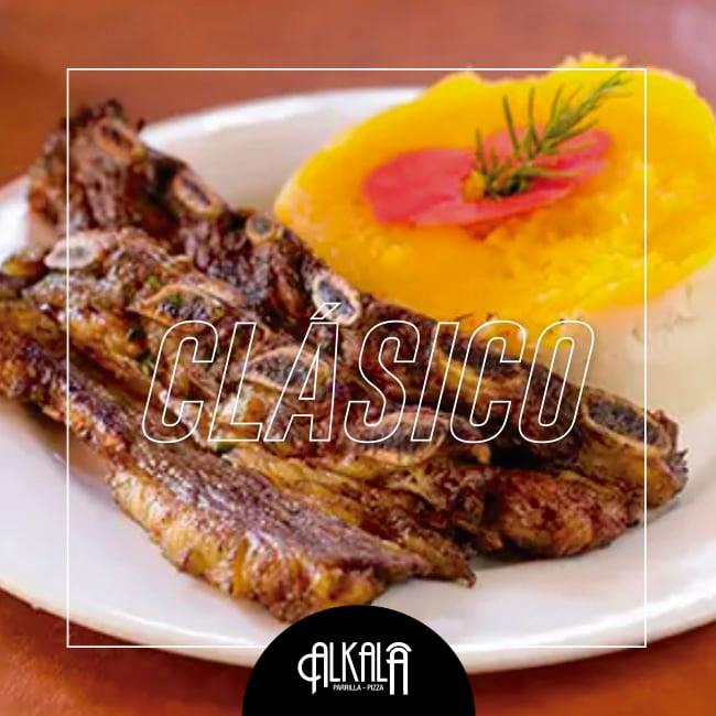 ALKALA Asado con puré 